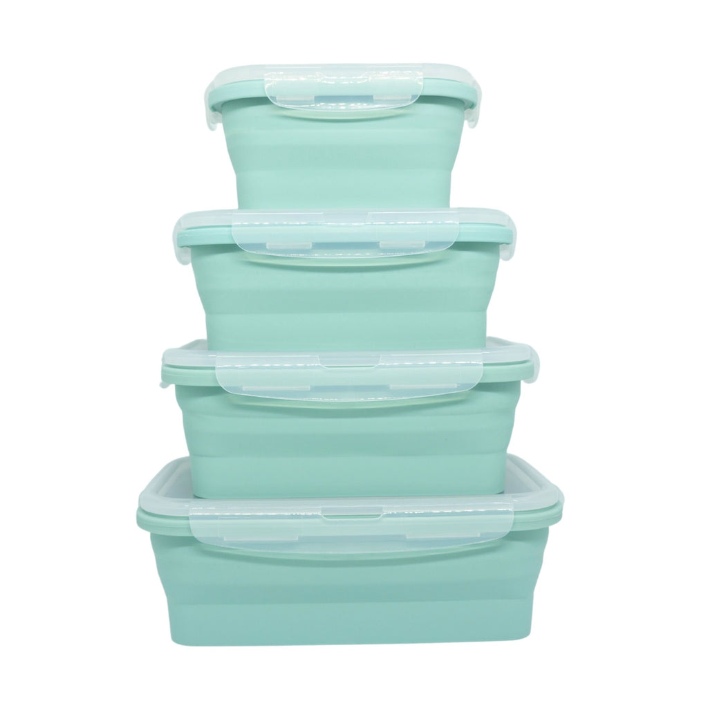30-Piece Plastic Food Storage Container Set, Aqua  Food storage container  set, Food storage containers, Food storage set